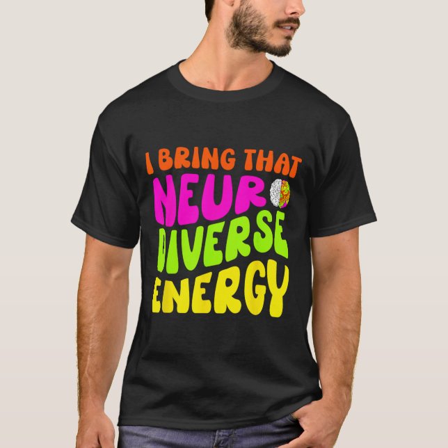 Camisa Neurodiversidade Autismo Adhd Tda Neurodive (Frente)