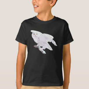 Camisa nevado bonita da coruja