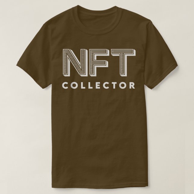 Camisa NFT, NFT Collector, NFT Life NFT Collectors (Frente do Design)