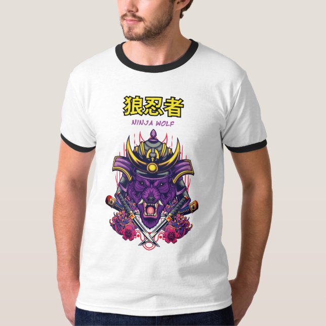 Camisa Ninja Wolf (Frente)