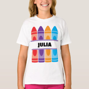 Camisa Nome Lápis, Escola Infantil Jardim de Infân