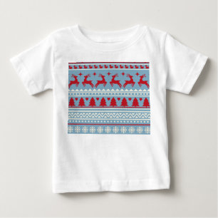 Camisa Nórdica de Natal para Bebês - Escandinávia