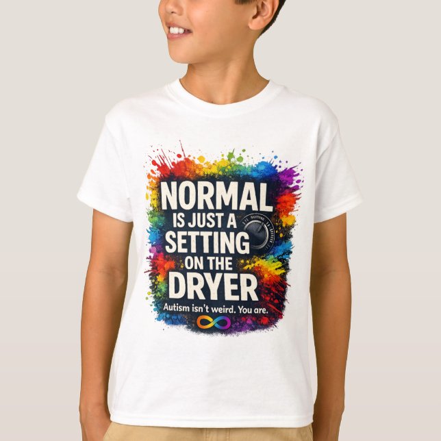 Camisa Normal É Apenas Uma Configuração Na Secador (Frente)