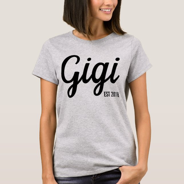 Camisa nova da avó de Gigi (Frente)