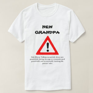 Camisa nova engraçada do vovô