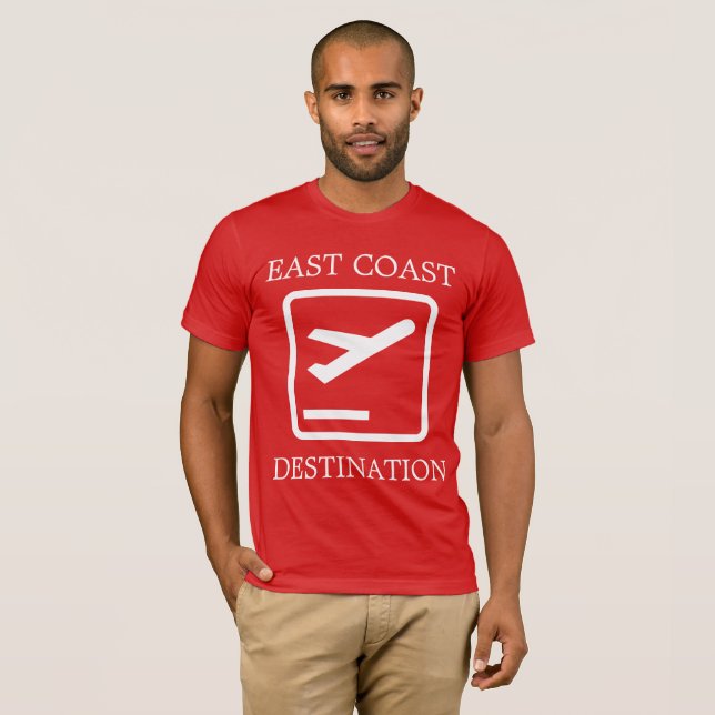  Camisa Nova Escócia de Destino da Costa Leste (Frente Completa)