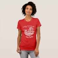 Camisa Nova Escócia Halifax e camiseta Dartmouth