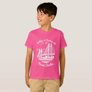 Camisa Nova Escócia Halifax e camiseta Dartmouth
