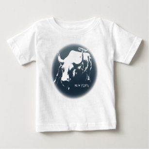 Camisa NYC Baby Bull Souvenir de Nova York