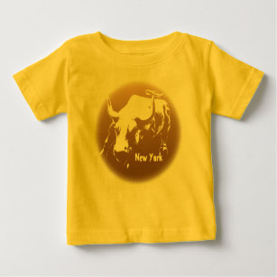 Camisa NYC Baby Bull Souvenir de Nova York