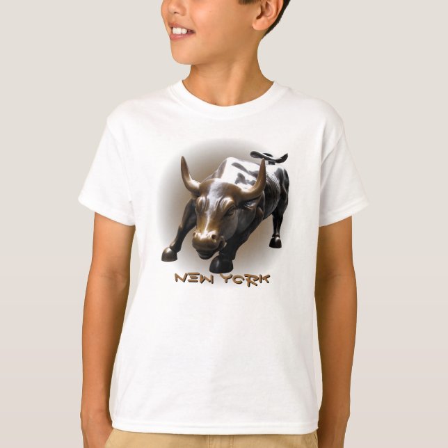 Camisa NYC Bull Souvenir de Nova York (Frente)