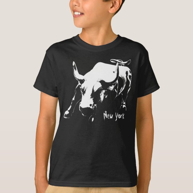 Camisa NYC Bull Souvenir de Nova York (Frente)