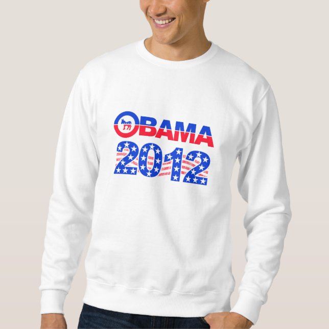 Camisa OBAMA 2012 - você escolhe estilo e cor (Frente)