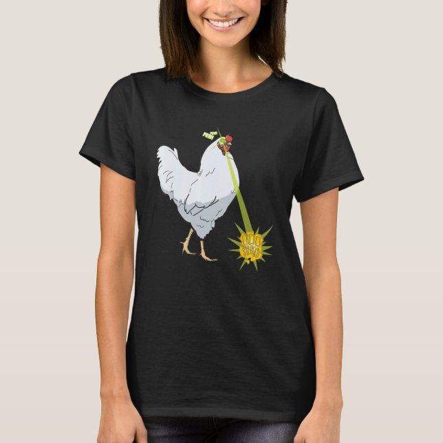 Camisa Odd Squad Laser Chicken 1 (Frente)
