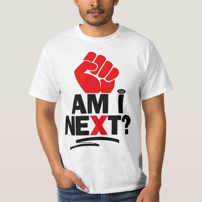 CAMISA OFICIAL "AM I NEXT"  (Frente)