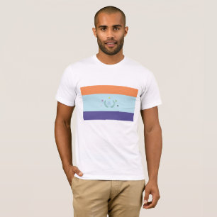 Camisa oficial da bandeira de Pantasian com divisa
