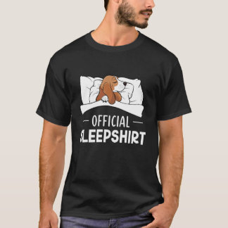 Camisa Oficial de Cachorro Dormir Roupas de Cama N