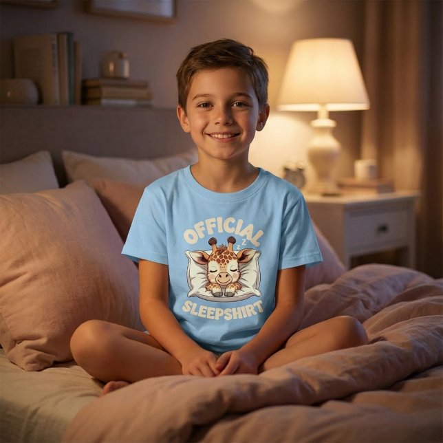 Camisa Oficial de Dormir Girafa Adorável (Criador carregado)