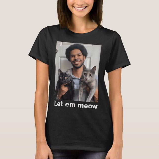 Camisa Oficial Deixe-os miar  (Frente)