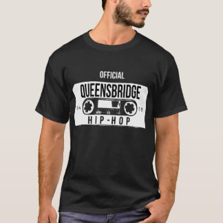 Camisa oficial do rap do hip-hop de Queensbridge