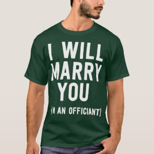 Camisa Oficiosa De Casamento Eu Casado Que Você Te