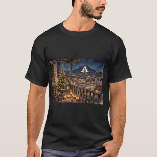 Camisa Old Pueblo Christmas Porch View A Mountain