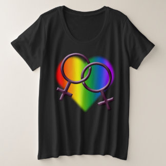 Camisa orgulho gay com tamanho maior Camisa de amo
