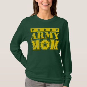 Camisa orgulhosa da mamã do exército