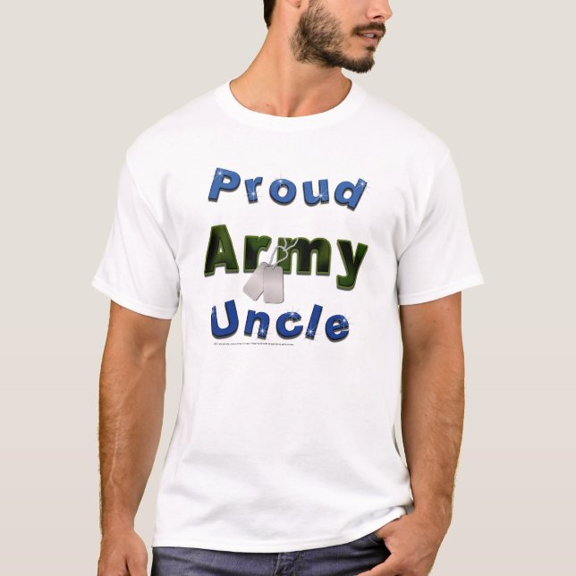 Camisa orgulhosa de Unlce do exército (Frente)