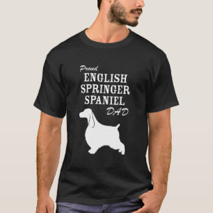 Camisa orgulhosa do pai do Spaniel de Springer