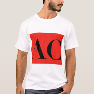 Camisa original do logotipo da roupa da C.A.