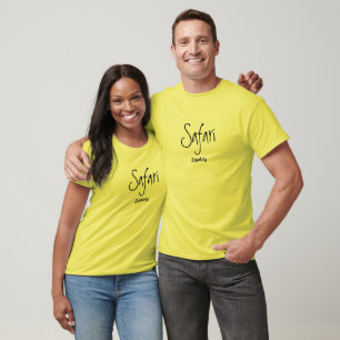 Camisa original do safari da Zâmbia - edição
