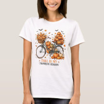 Camisa Outono É Minha Estação Favorita Bicicleta