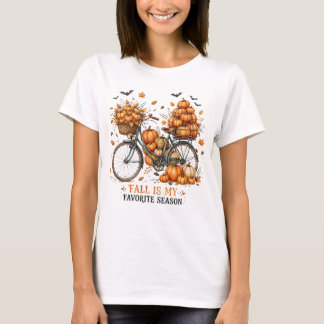 Camisa Outono É Minha Estação Favorita Bicicleta