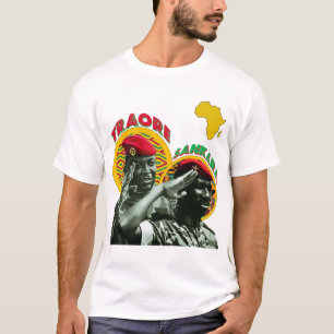 Camisa Pan-Africana Ibrahim Traoré & Thomas Sankar