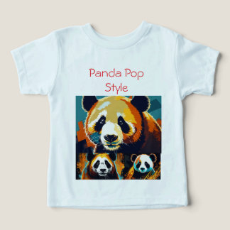Camisa Panda Estilo Pop Design