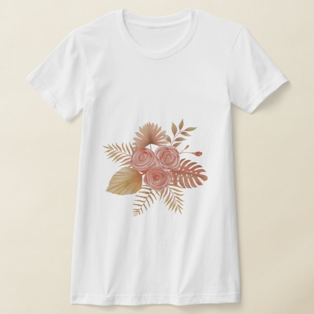 camisa para amantes de flores de vassoura (Postura )