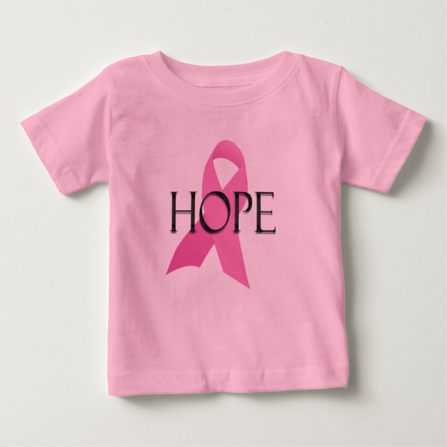 Camisa para crianças da ESPERANÇA do Cancer (Frente)