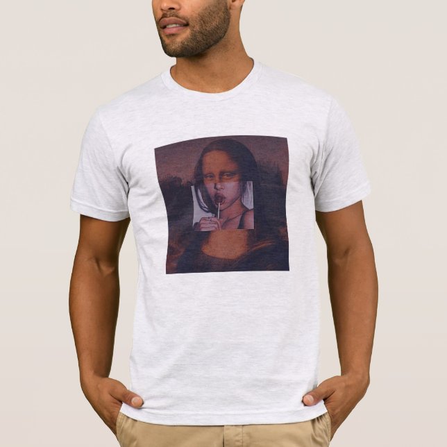 Camisa para homens: Mona Lis Tumblr 2020 (Frente)