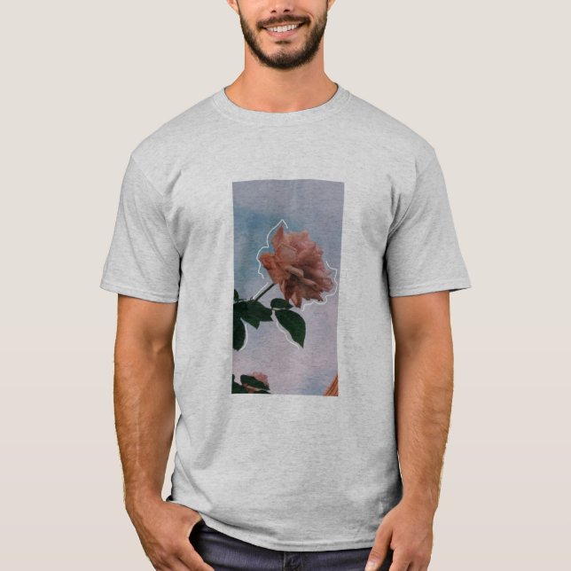 Camisa para homens: Tumblr 2020 Flower Fashion (Frente)