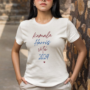 Camisa para mostrar que você votou em Kamala Harri