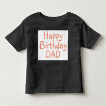 Camisa para PAI feliz aniversário