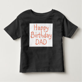 Camisa para PAI feliz aniversário