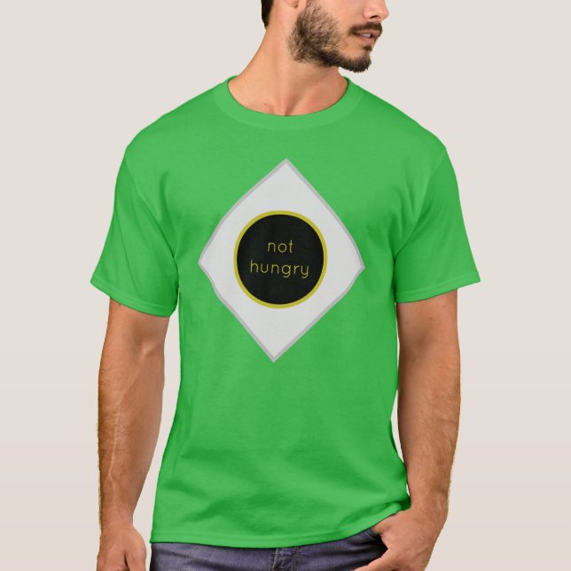 camisa para se você não estiver com fome (Frente)