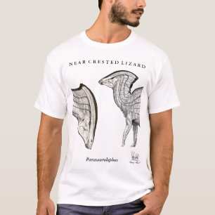 Camisa Parasaurolophus Gregory Paul do dinossauro