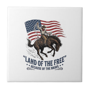 Camisa Patriota Cowboy Terra Da Liberdade Ocidenta