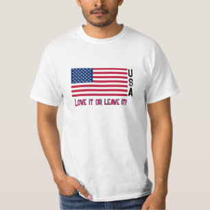 Camisa Patriota dos EUA, Camisa de Bandeira Americ
