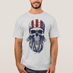 Camisa Patriótica Americana de Futebol