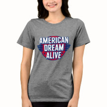 Camisa Patriótica Americana Sonho Vivo EUA