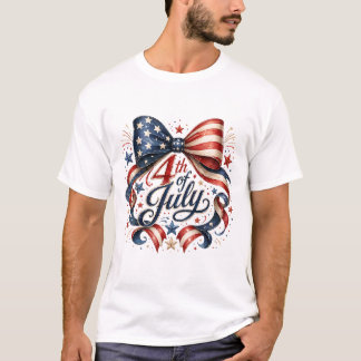 Camisa Patriótica da Bandeira Americana Disturbada